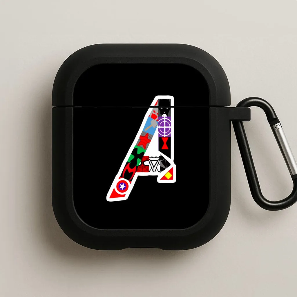 Avengers Logo - Marvel AirPods Case slim airpods protector