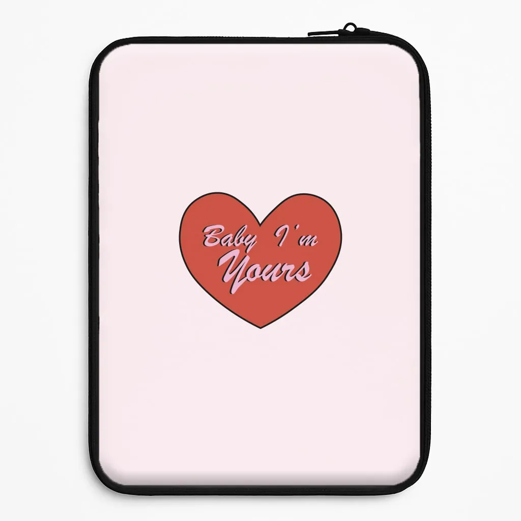 Soft Feelings Baby I'm Yours Laptop Sleeve