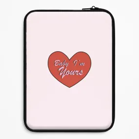 Soft Feelings Baby I'm Yours Laptop Sleeve