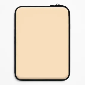 Back To Casics - Pretty Pastels - Plain Orange Laptop Sleeve Ergonomic form
