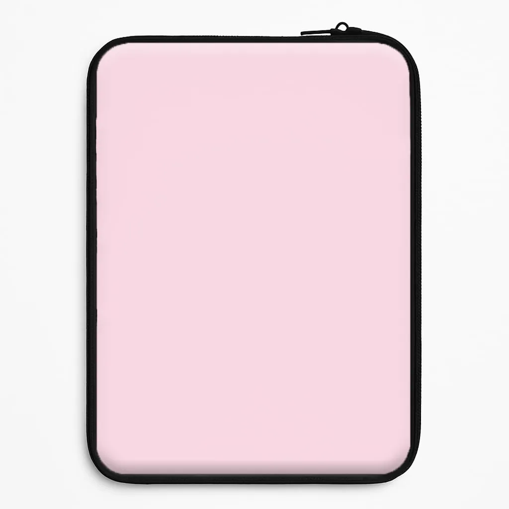 Functional Design Grip Assist Back To Casics - Pretty Pastels - Plain Pink Laptop Sleeve