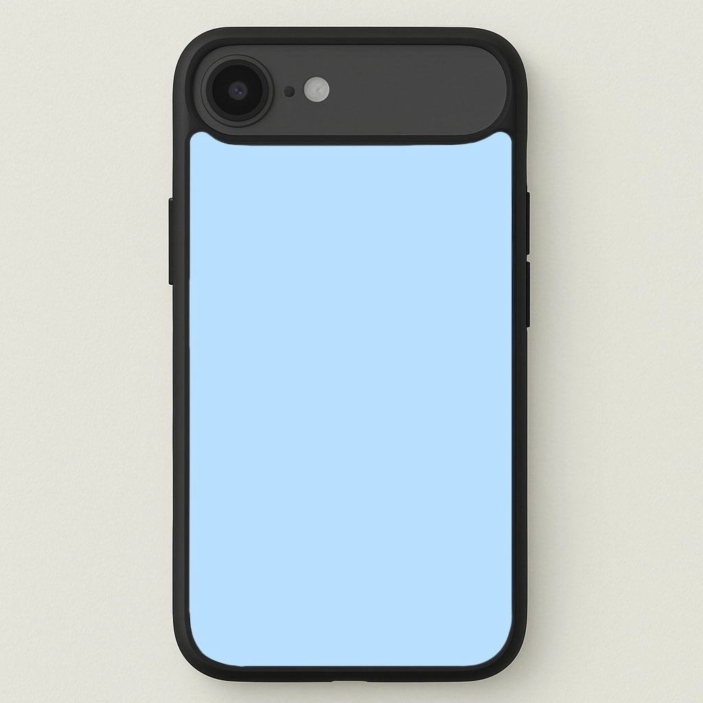 Back To Casics - Pretty Pastels - Plain Blue Phone Case Matte Shield Layer Soft Cushion