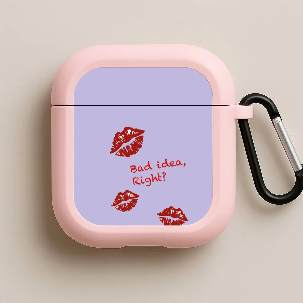 Bad Idea, Right? - Olivia AirPods Case shockproof magnetic airpods cover Modern Protective Case
