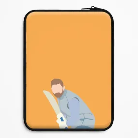 Luxury Texture Finish Modern Grip Design Bairstow - Cricket Laptop Sleeve