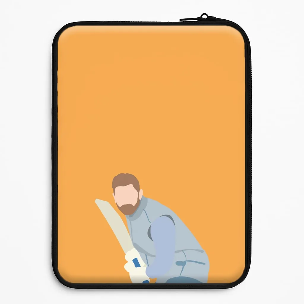 Luxury Texture Finish Modern Grip Design Bairstow - Cricket Laptop Sleeve