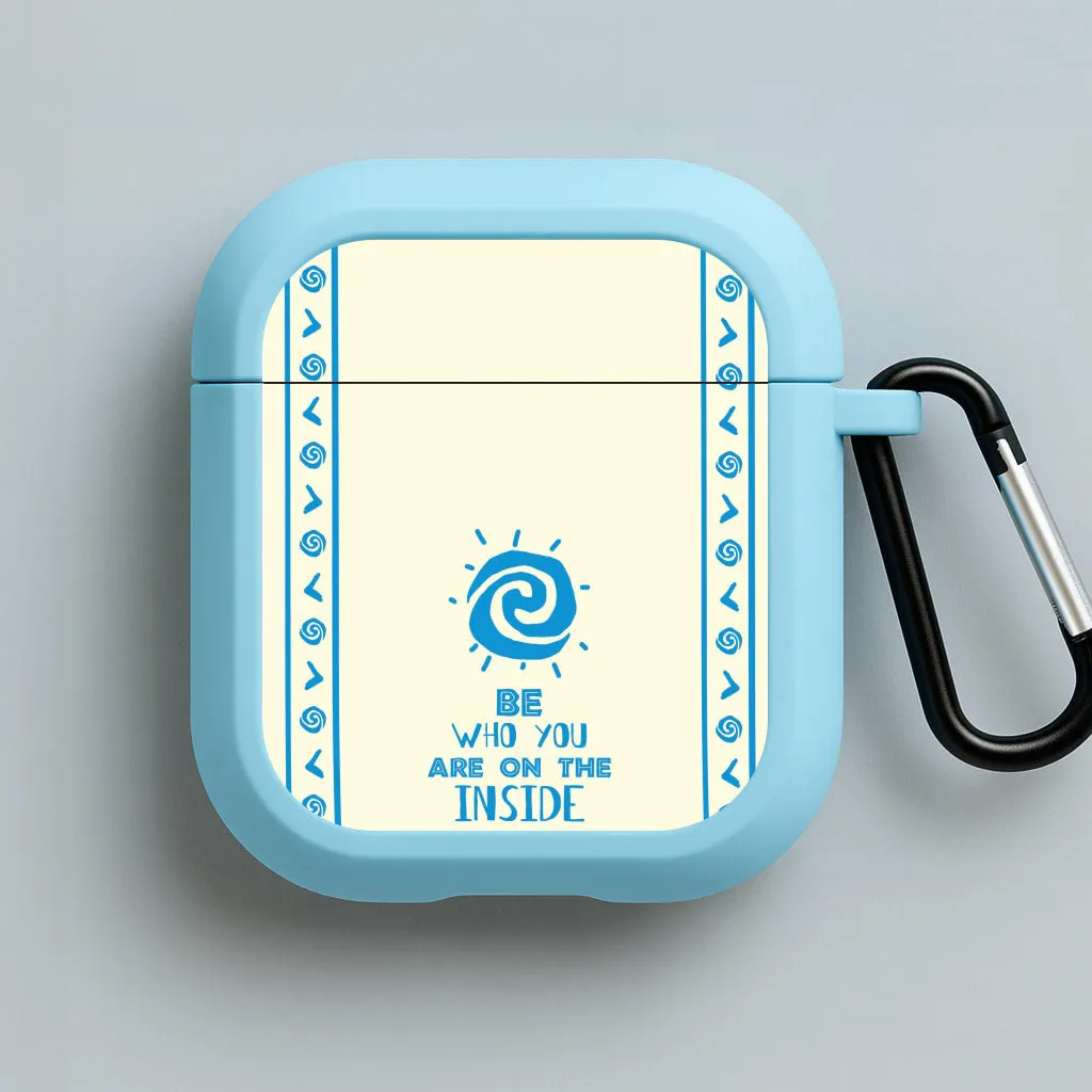 protective earbuds shell classic design cover Be Who You AirPods Case