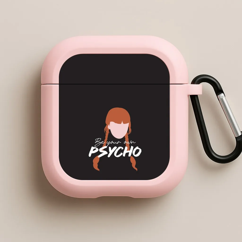 Be Your Own Psycho AirPods Case soft textured pastel airpods case