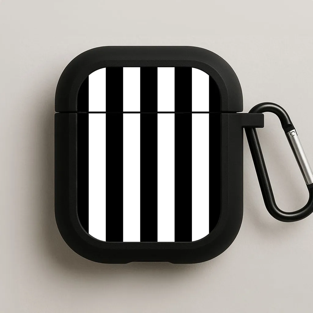 Minimal Smooth Grip Beetle Halloween Stripes AirPods Case