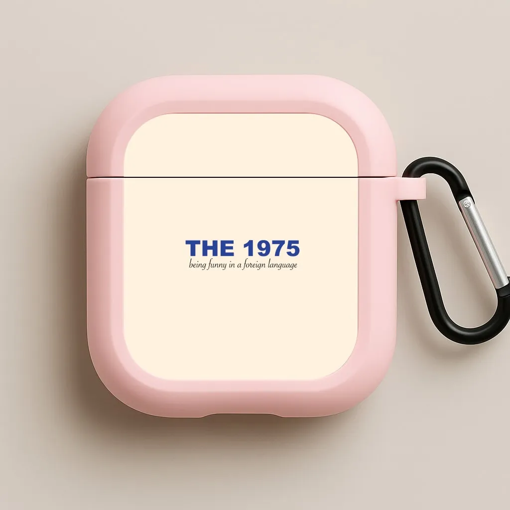 Soft touch coating Being Funny - The 1975 AirPods Case