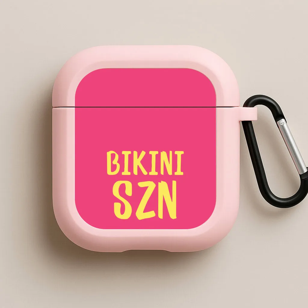 Bikini Szn  AirPods Case color pop airpods cover custom name printing case