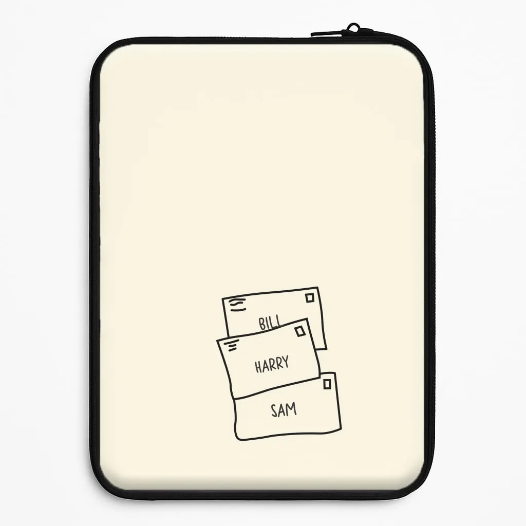 Precision Cutouts Premium Shield Bill, Harry And Sam Laptop Sleeve