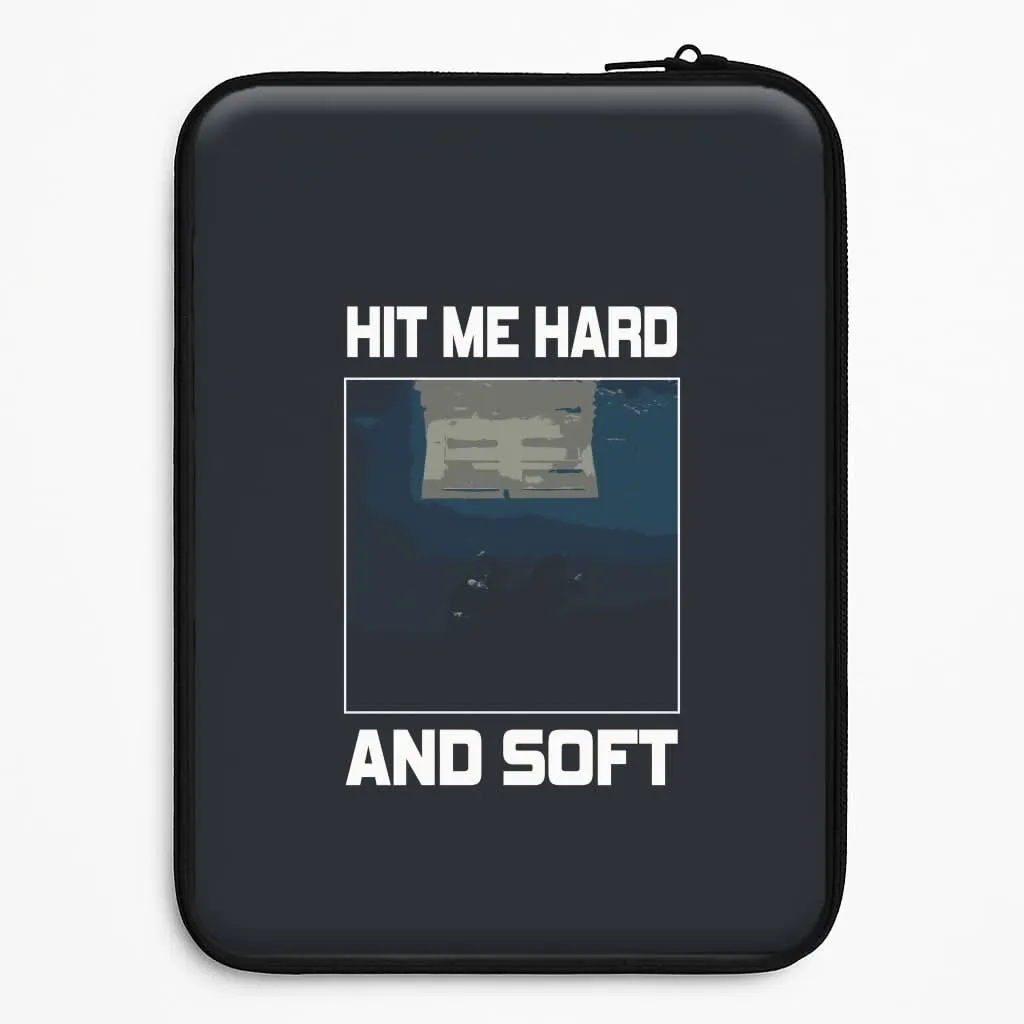 Soft Layer Texture Durable Shape Billie Blue Laptop Sleeve