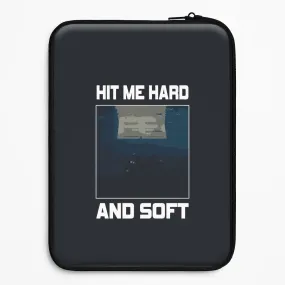 Soft Layer Texture Durable Shape Billie Blue Laptop Sleeve