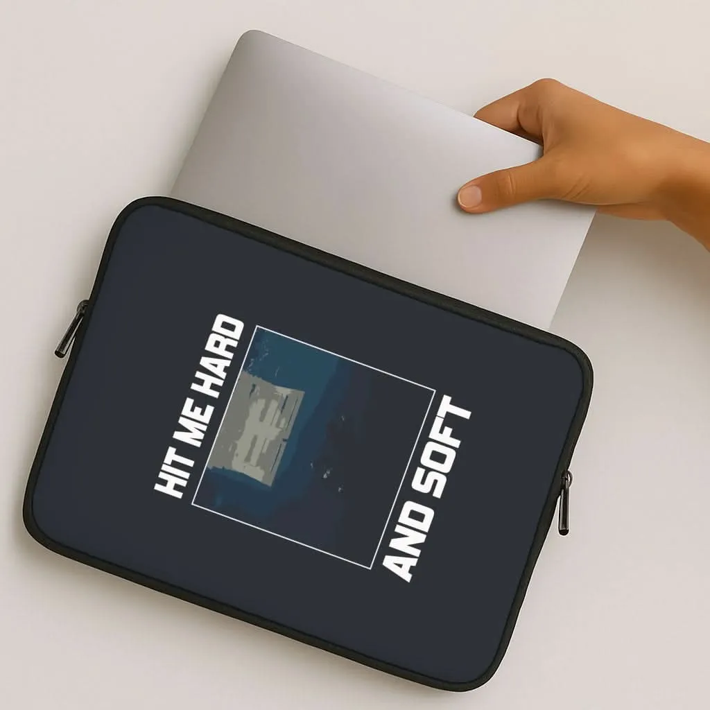 Billie Blue Laptop Sleeve Protective Finish Easy Grip