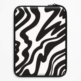 Black And White - Halloween Laptop Sleeve Shockproof Edge