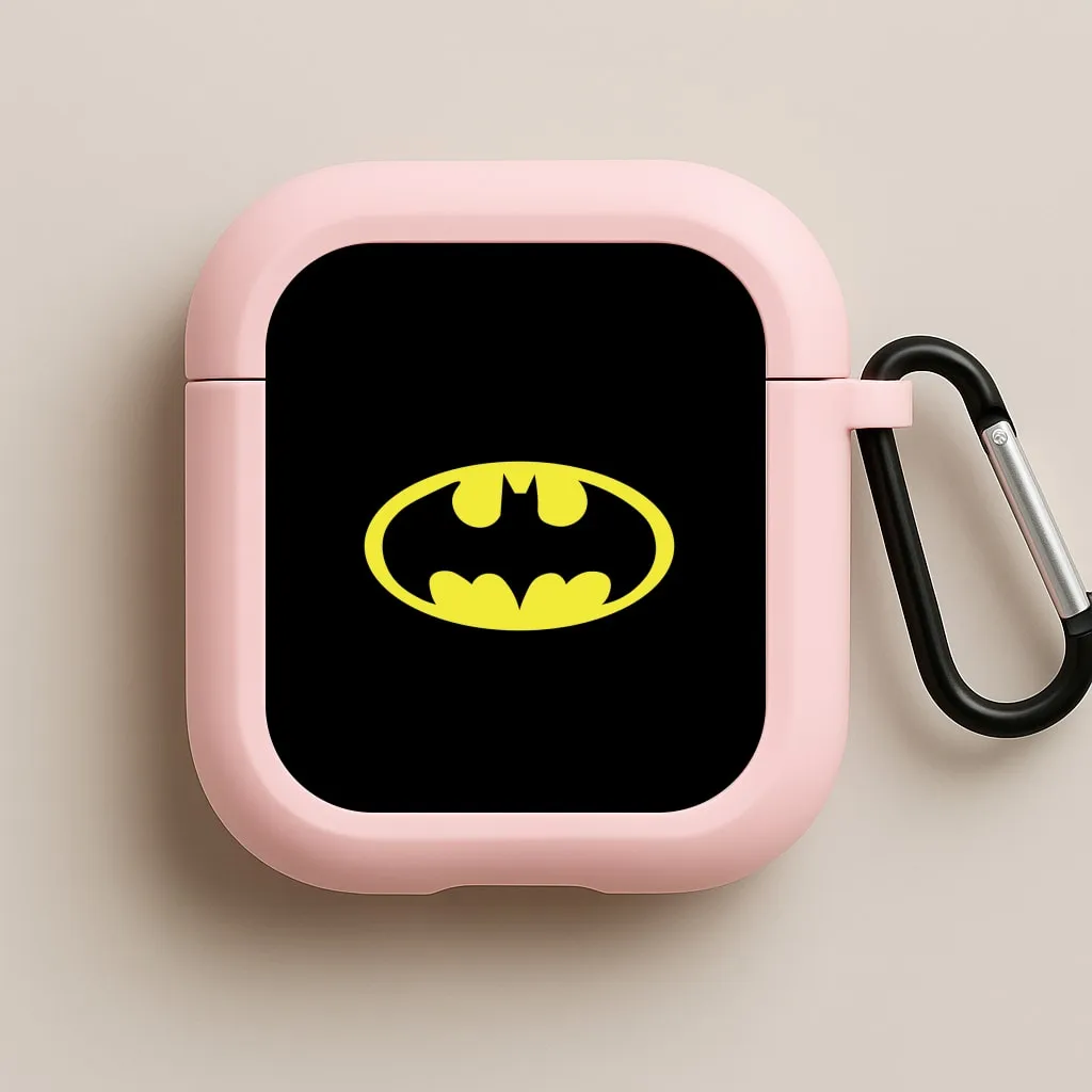 sport airpods shell Black Bat Superhero Logo AirPods Case
