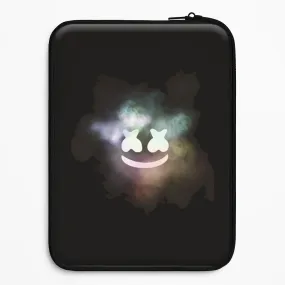 Lightweight Grip Simple Style Black White Helmet DJ Smoke Laptop Sleeve