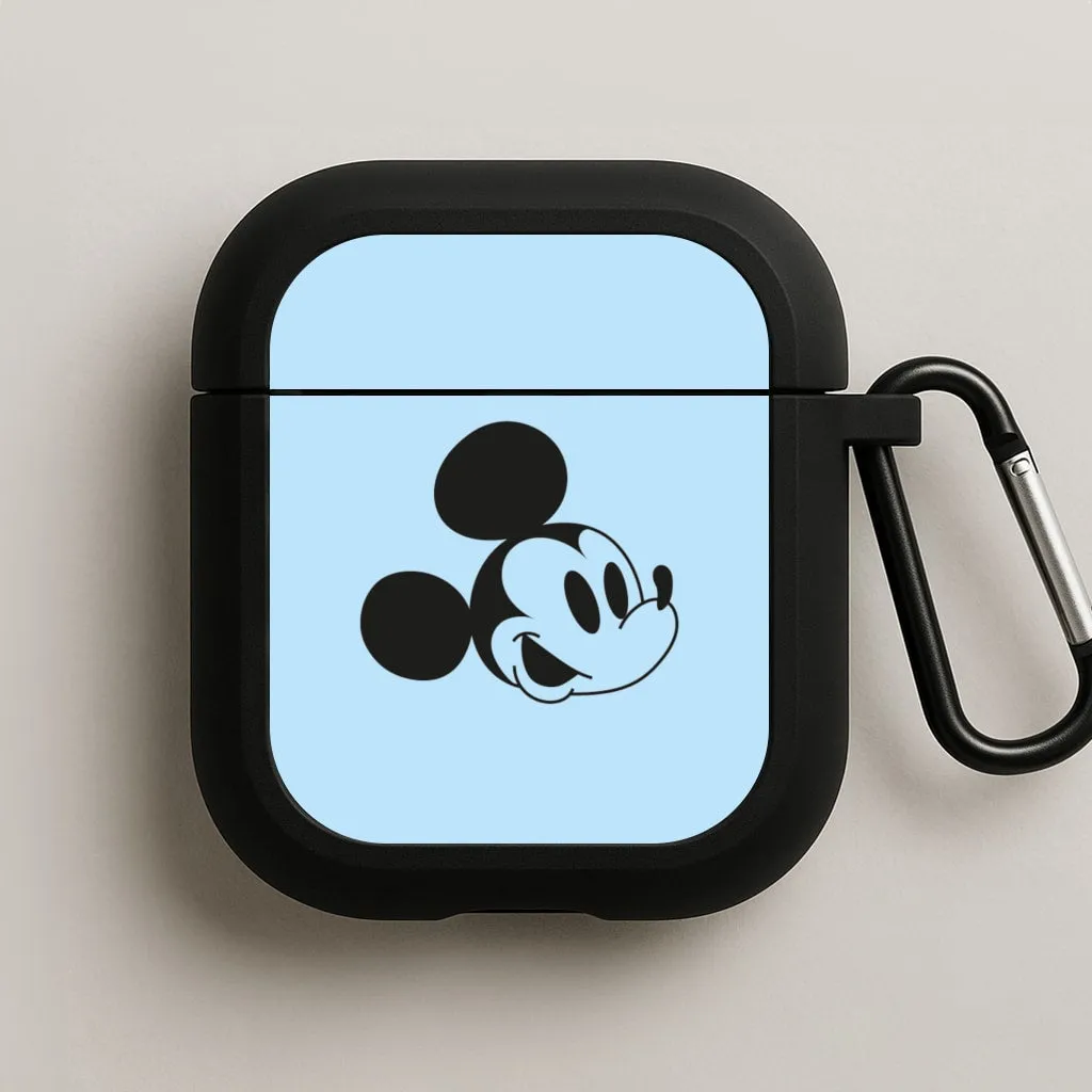 Blue Mickey AirPods Case matte surface airpods case