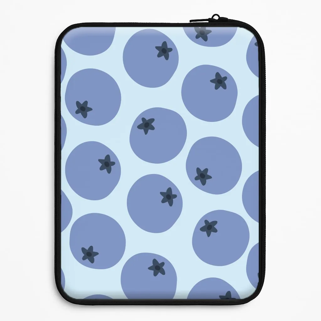 Blueberries - Fruit Patterns Laptop Sleeve Elegant Surface Texture