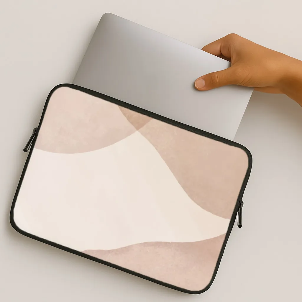 Soft Edge Texture Enhanced Comfort Boho Inspired Laptop Sleeve