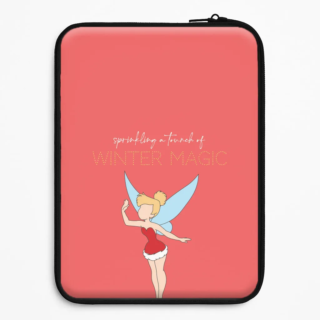 Protective Design Texture Fashion Texture Winter Magic Laptop Sleeve