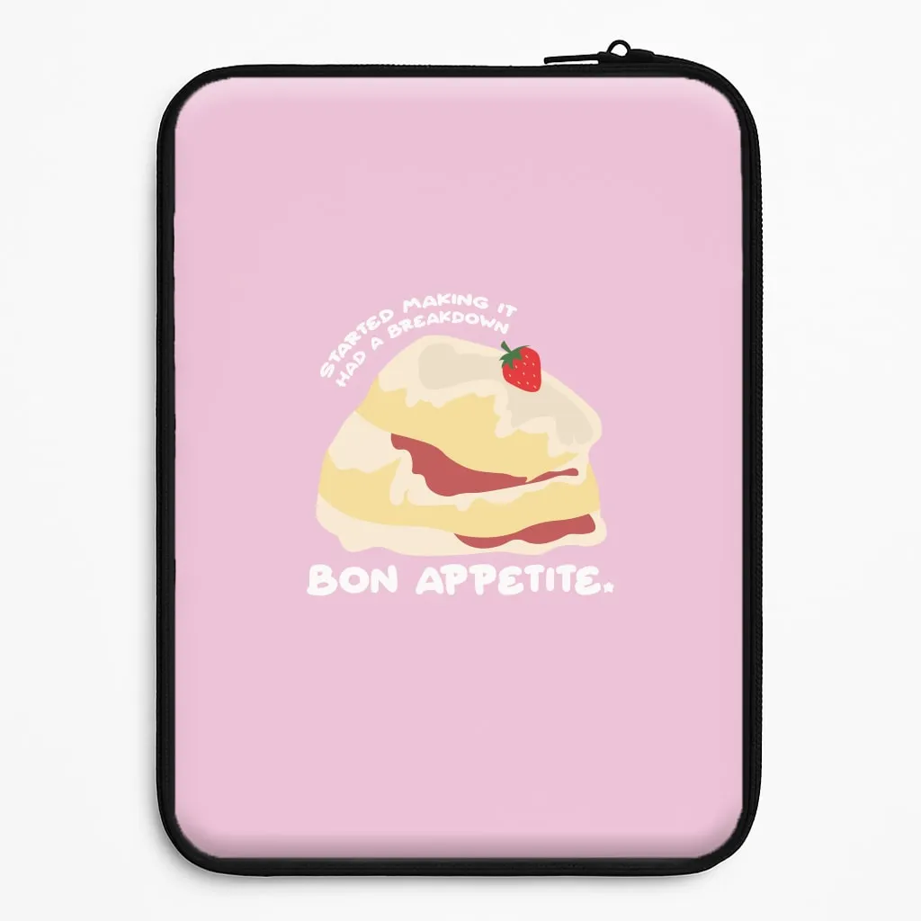 Bon Appetite - British Pop Culture Laptop Sleeve Elegant Shield Matte Layer