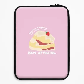 Bon Appetite - British Pop Culture Laptop Sleeve Elegant Shield Matte Layer