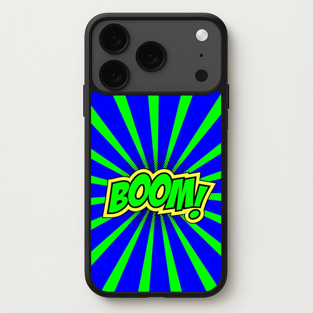 Boom - Pop Art Phone Case Sleek Edge