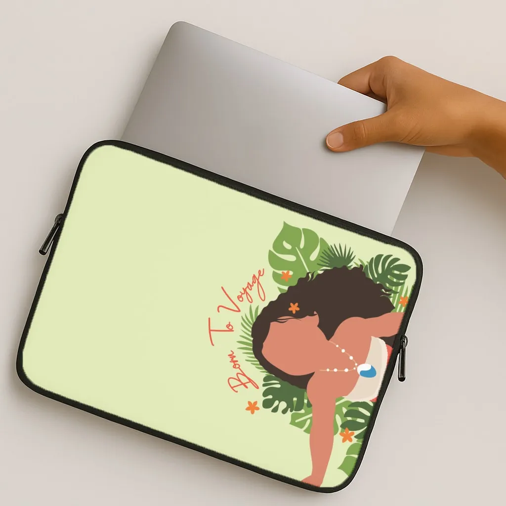 Born To Voyage Laptop Sleeve Soft Grip Luxury Build