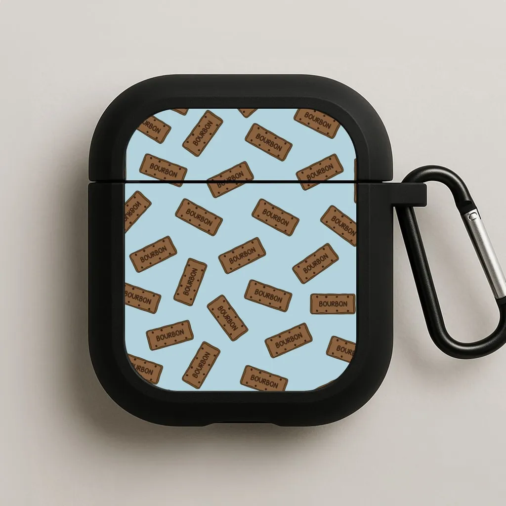 Modern Design Protector Bourbons - Biscuits Patterns AirPods Case