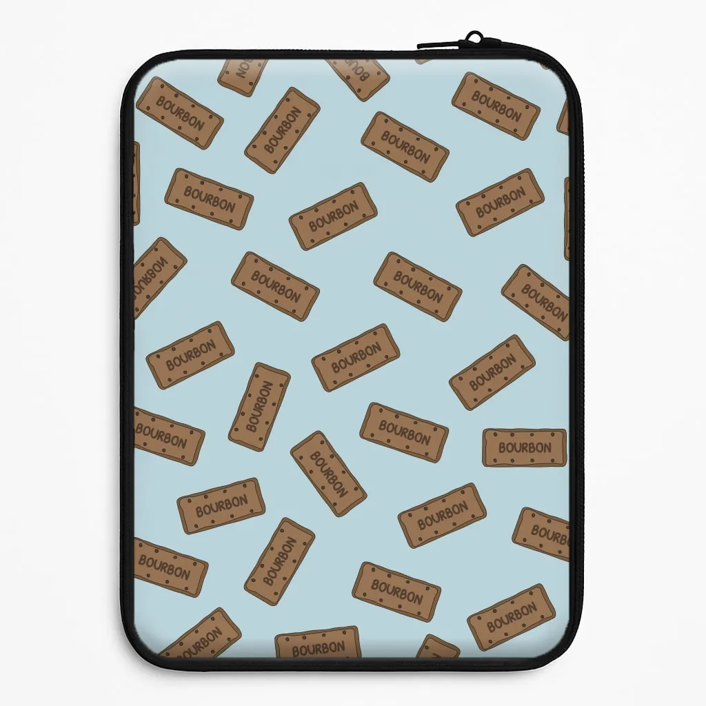 Stylish Finish Texture Bourbons - Biscuits Patterns Laptop Sleeve