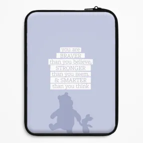 Comfort Shape Braver, Stronger, Smarter Laptop Sleeve