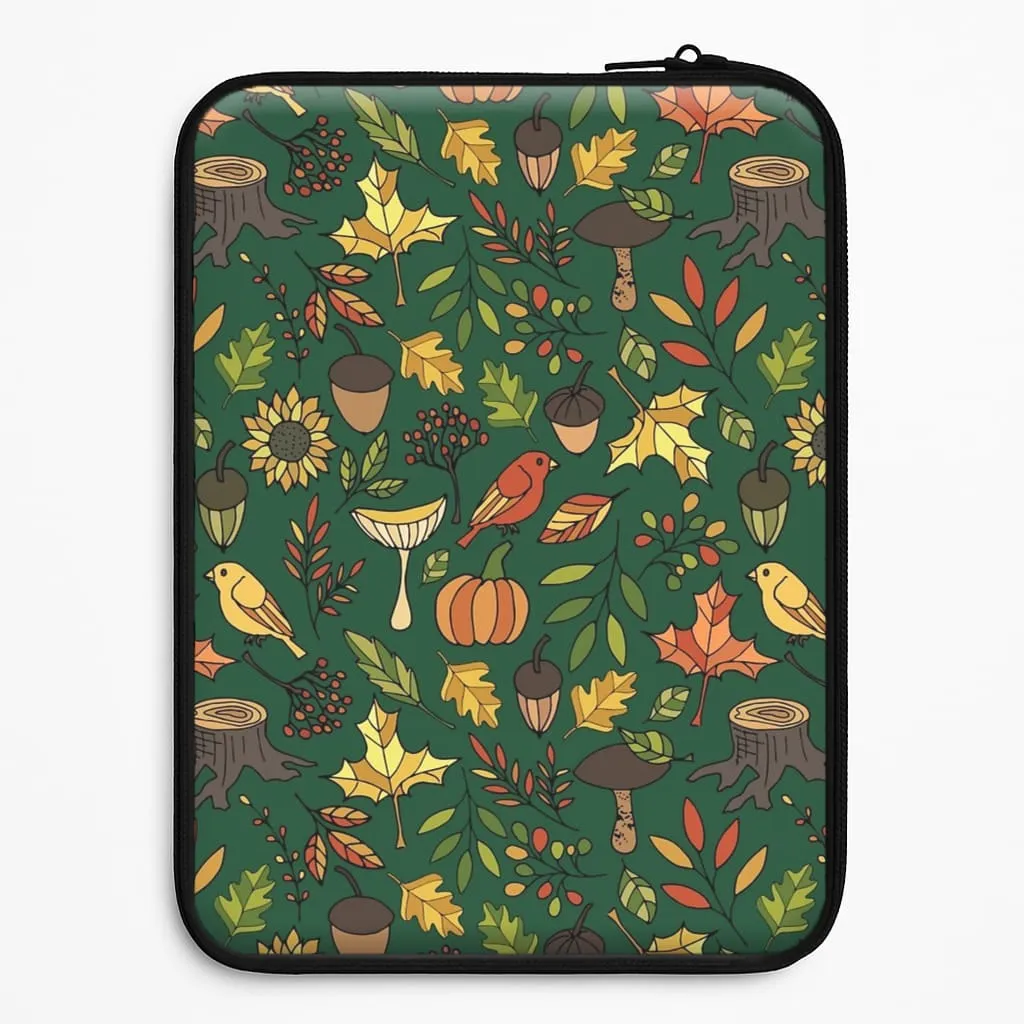 Bright Autumn Laptop Sleeve Smooth Outline Fashion Statement