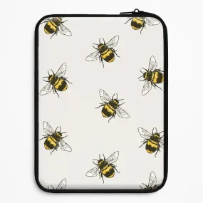 Bumblebee Pattern  Laptop Sleeve Rugged Finish