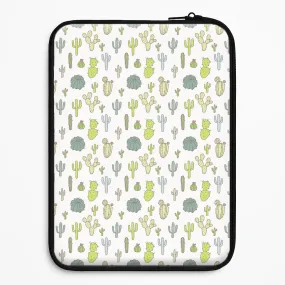 Cactus Pattern Laptop Sleeve Polished Detail Classic Finish