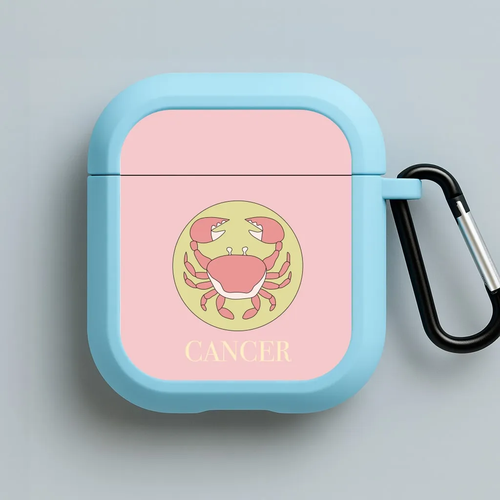 airpods sleeve for commuting Cancer - Tarot Cards AirPods Case