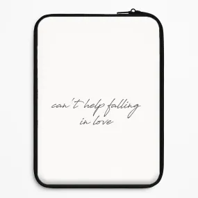 Can't Help Falling In Love Laptop Sleeve Scratch Guard Light Shield
