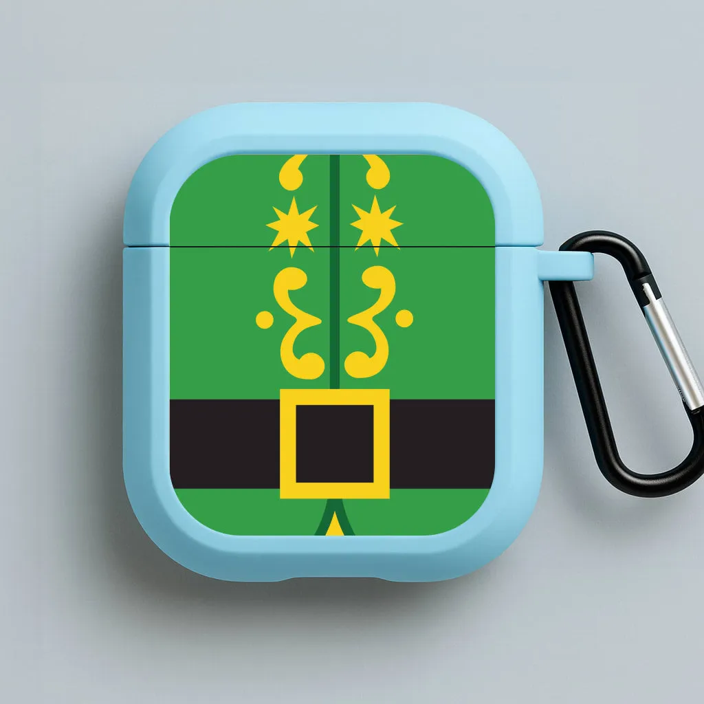 soft matte silicone protector Travel Light Organizer Elf Costume AirPods Case