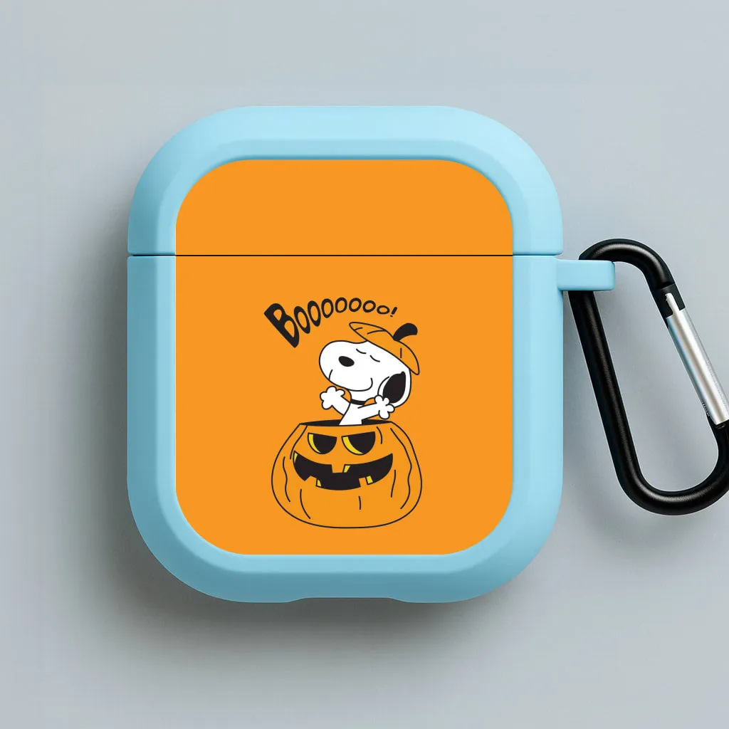 Cartoon Beagle Pumpkin AirPods Case Smooth Texture Cover