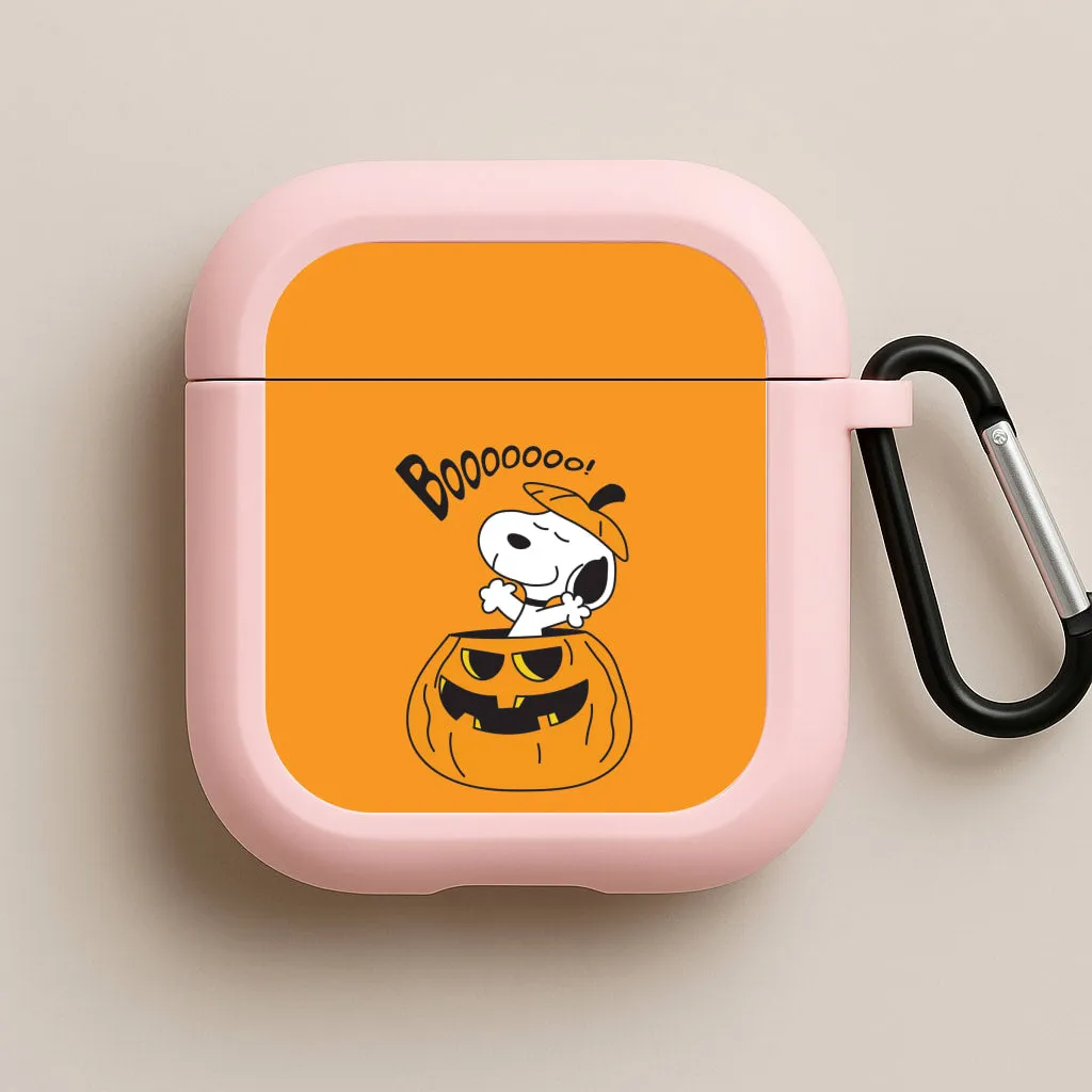 Creative Design Accessory Cartoon Beagle Pumpkin AirPods Case