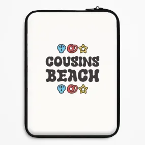 Hybrid Pattern Cartoon Cousins Beach Laptop Sleeve
