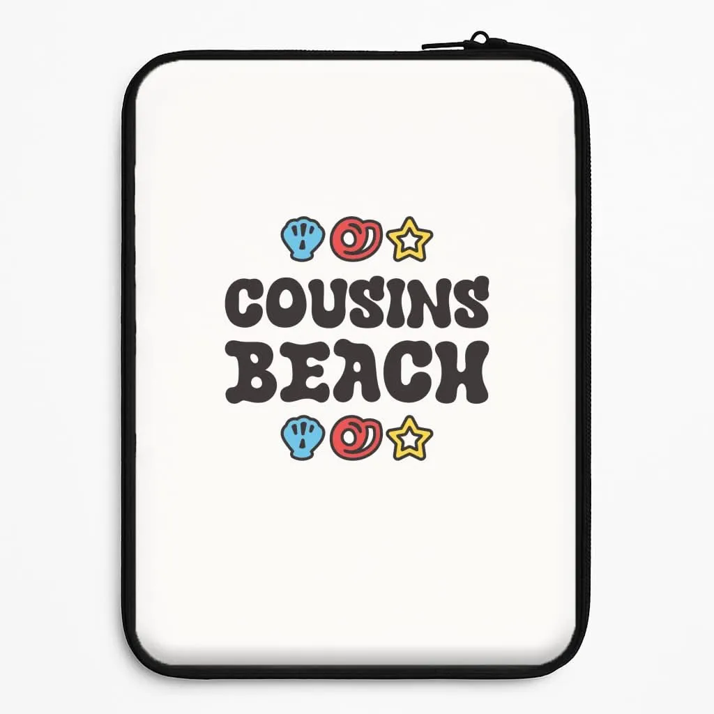 Hybrid Pattern Cartoon Cousins Beach Laptop Sleeve