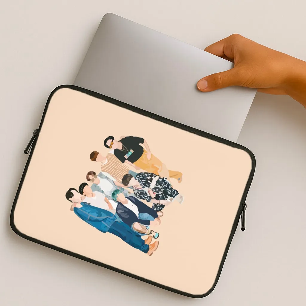 Resistant Layer Casual K-Pop Band Band Laptop Sleeve