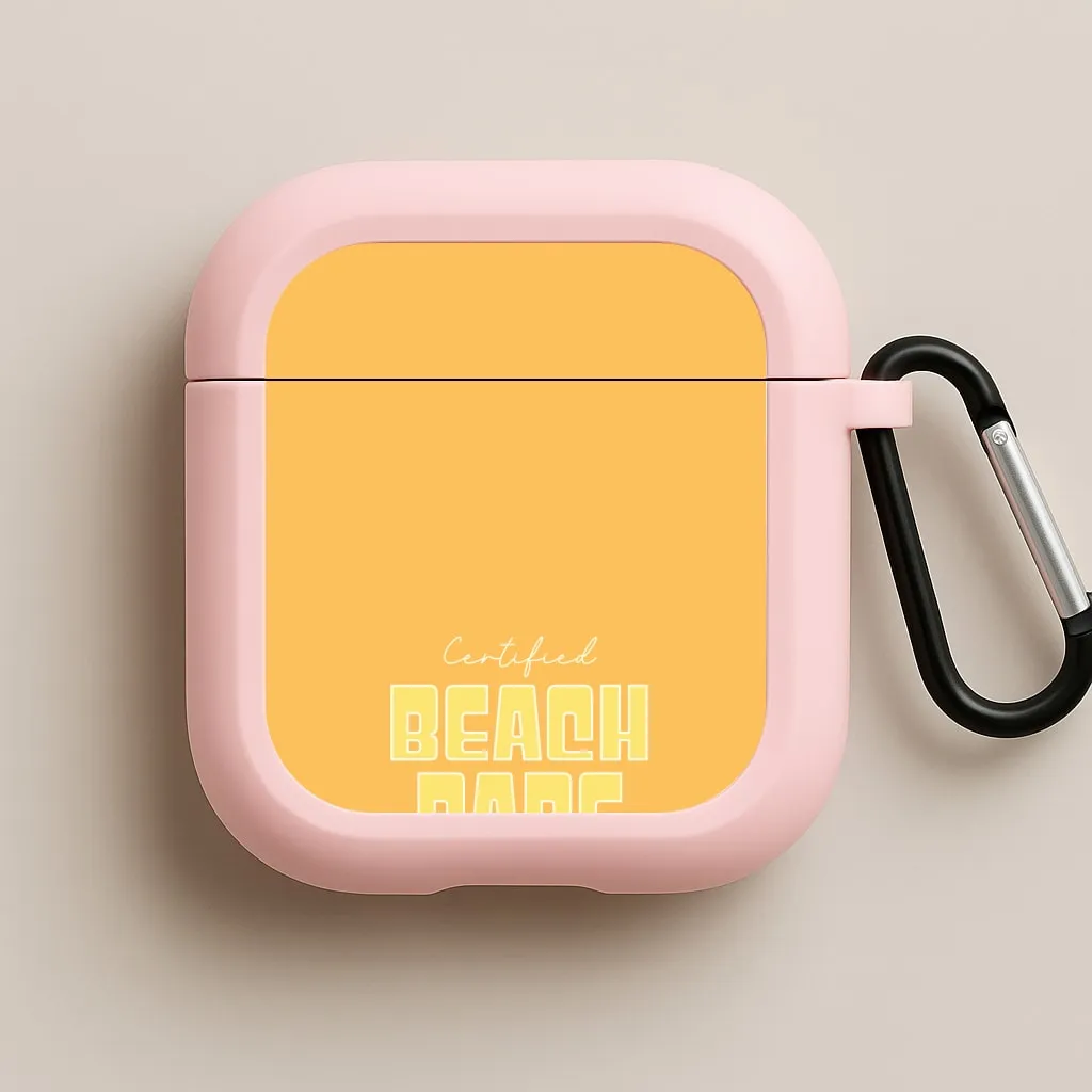 Certified Beach Babe AirPods Case soft matte commuter airpods cover simple airpods holder