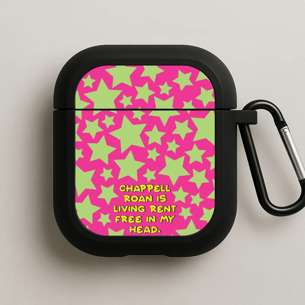 Durable Smooth Holder drop proof airpods cover Chappell Rent Free In My Head AirPods Case