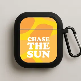 compact neon pocket airpods protector Chase The Sun AirPods Case