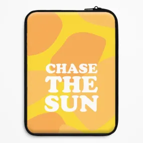 Compact Texture Layer Chase The Sun Laptop Sleeve