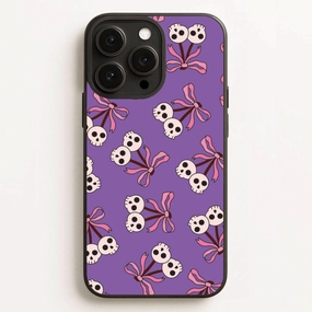 Shock Surface Cherry Skulls Pattern Phone Case
