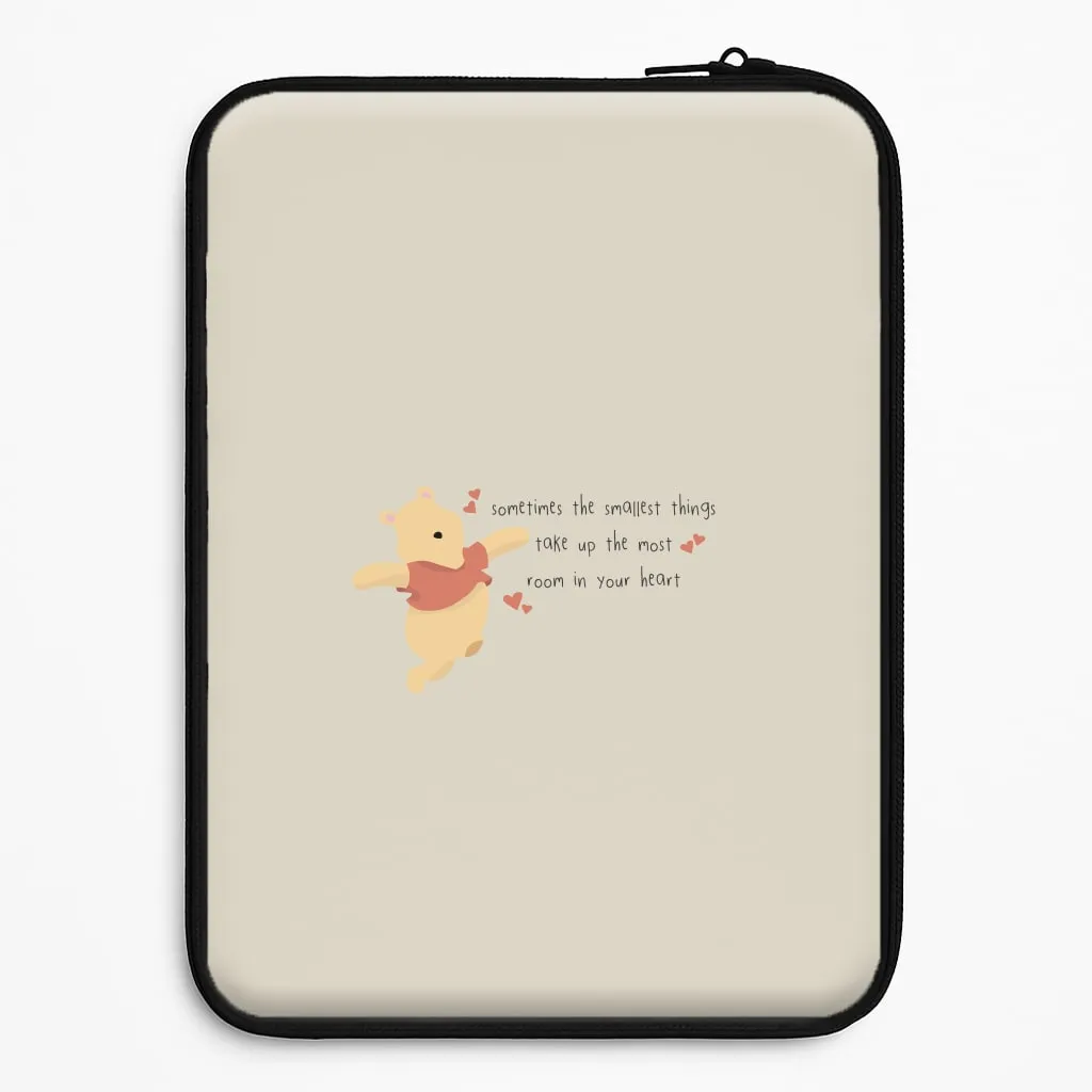 Take Up The Most Room - Winnie Laptop Sleeve Simple Finish Shock Resistant Build