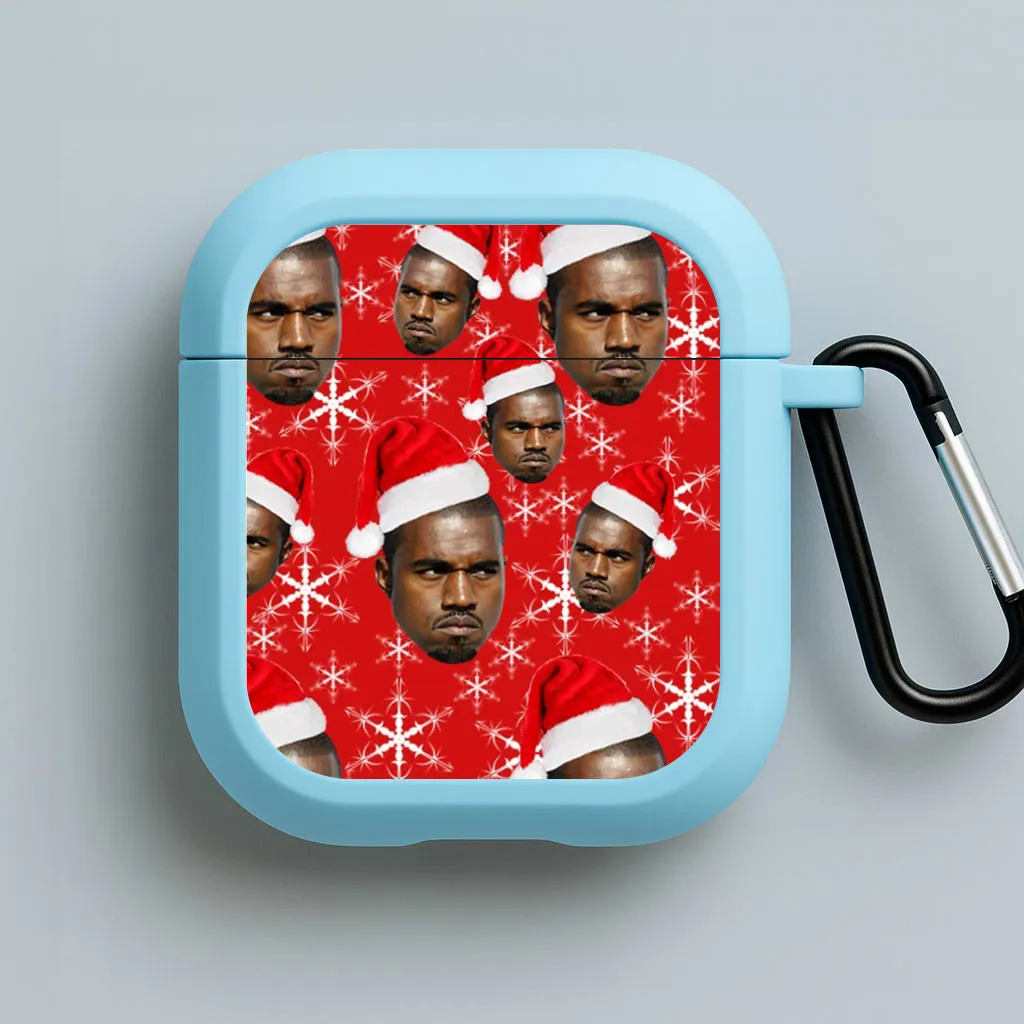 high impact airpods cover Christmas Kanye AirPods Case